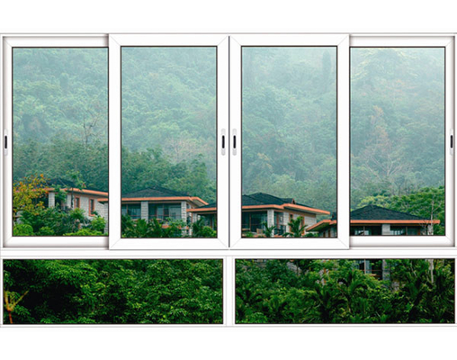 Double Aluminum Slider Window