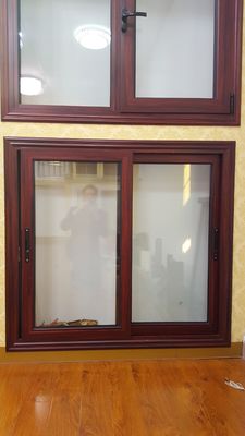 Dormitorio constructivo ahorro de energía de la rotura del resbalador del chalet de aluminio termal de la ventana